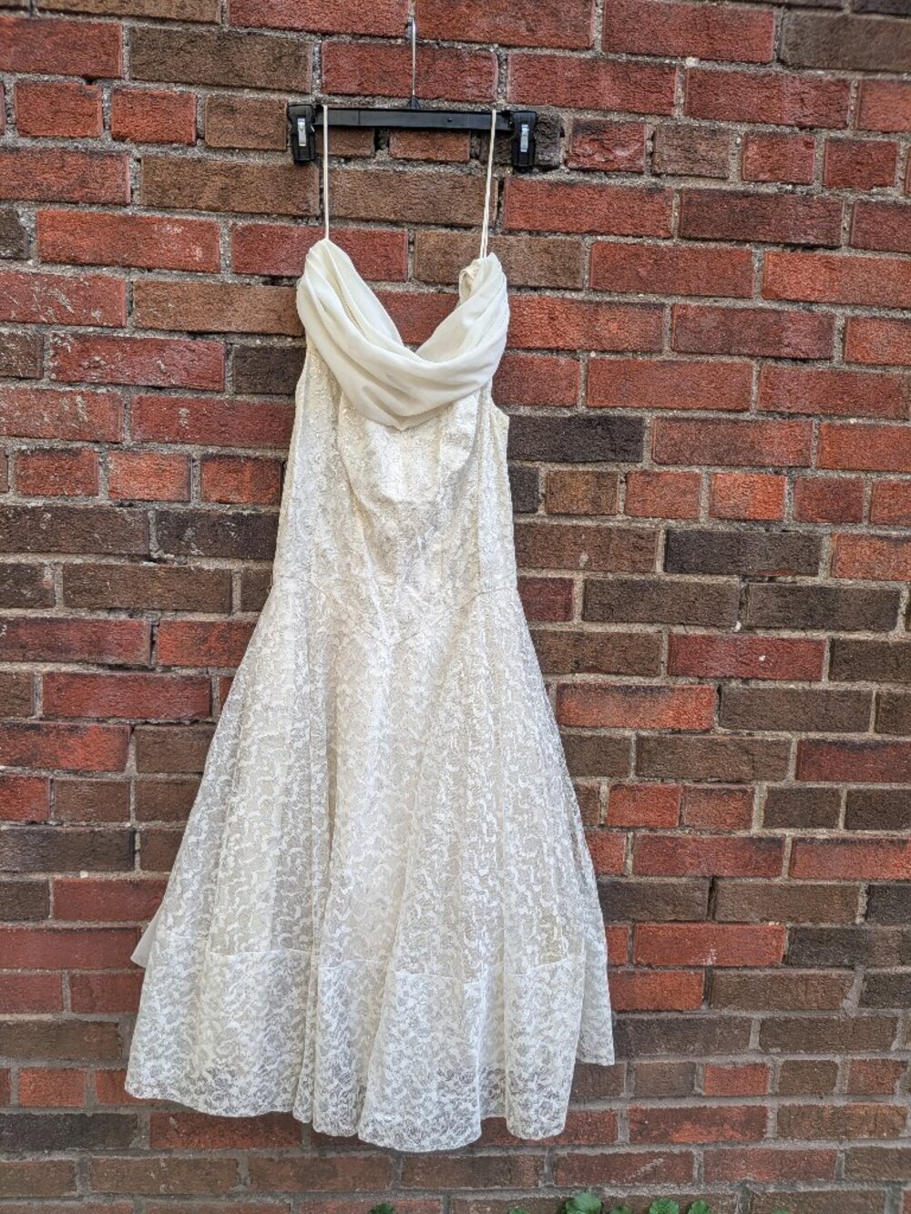 Romantic vintage wedding dress